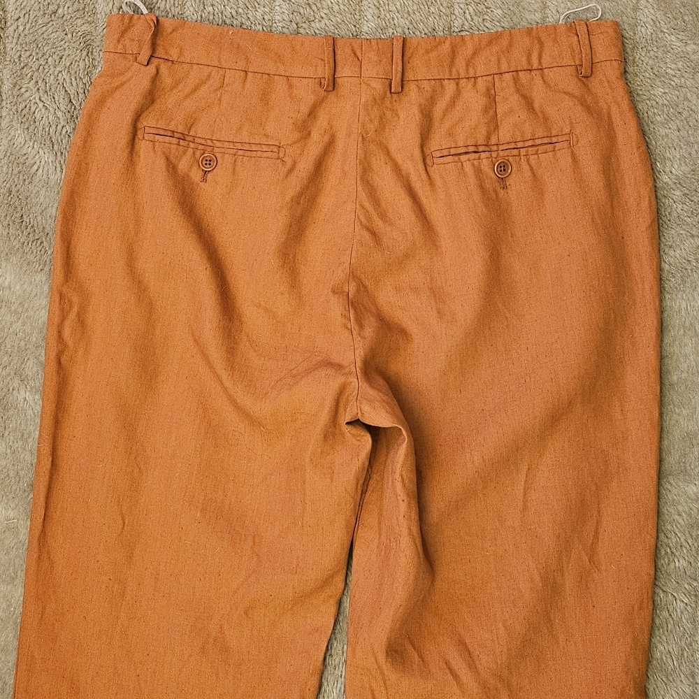 NEW Loro Piana Classic Linen Italian Trousers - Picture 4 of 8